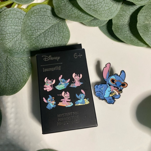 Loungefly Jewelry - 🍦 Disney Loungefly Mystery Pin – Stitch Eating Ice Cream (Lilo & Stitch) 🍦